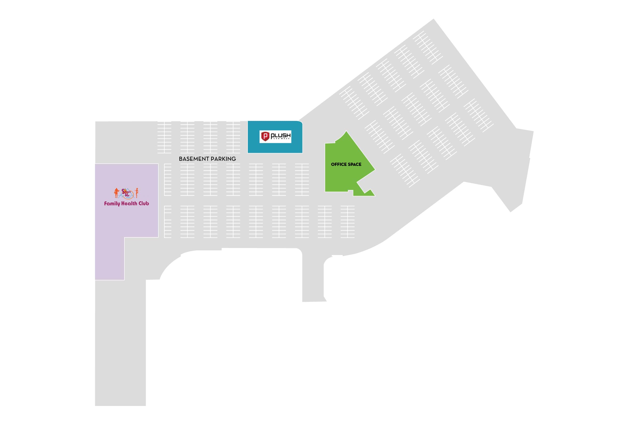 Wonderboom Junction Mall Map Basement Parking A1 Poster